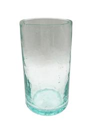 Eingefärbtes großes Glas ca. Ø7,5 x H13,5 cm